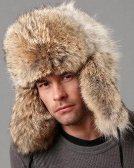 Coyote Full Fur Russian Hat