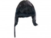 Fur-Trimmed Hat
