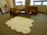 White Fur Carpet