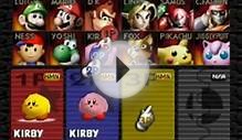 Alpha (White Kirby) Vs. Dark Xex (Fox)