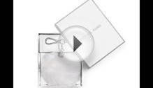 Michael Kors Pavé Fur Keychain ( White)